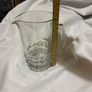 Vintage glass Milk/Water/Juice/Beer jug Image 3