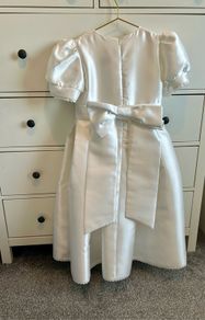 Darcy Bow Communion Dress - Victoria