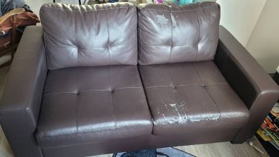 2 seater sofa bed.