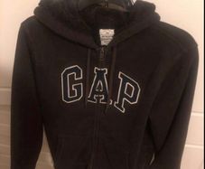 Brown gap fleece lined designer Hoodie
