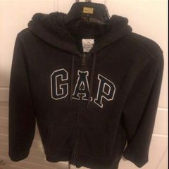 Brown gap fleece lined designer Hoodie