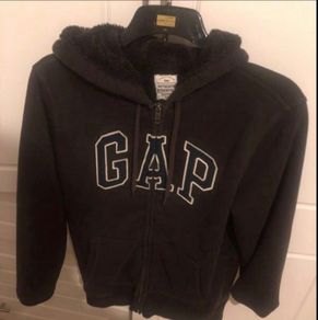 Brown gap fleece lined designer Hoodie