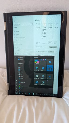 Lenovo Thinkpad Yoga X1 Laptop/Tablet, i7, 16Gb, 477GB SSD