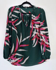 Diane von Furstenberg long sleeve blouse
