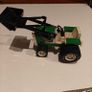 Retro Tonka Pressed Steel Farm Utility Tractor with Front Loader Bucket (1970s) Image 3