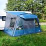 Caravan Awning Caravan Tent, 350cm Travel Awning with Removable Front Wall Image 4
