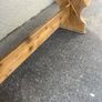 Antique yellow pine Refectory table Image 5