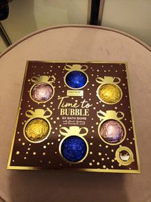 6 bath bombs 3 boxes available