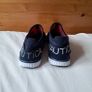 Nautica slip on trainers Size 3 eu 36 navy/white in excellent condition Image 8