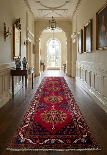 Magnificent XL 13ft Perser Serab Hand Knotted Rug