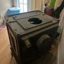 Mulberry wood stove with back burner Image 6