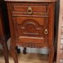 Pair of Antique French Oak Bedside Cabinets Image 3