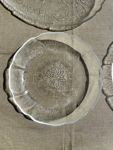 Selection of Vintage Glass Serving Plates, from euro 10, Arcoroc, Pasabahce