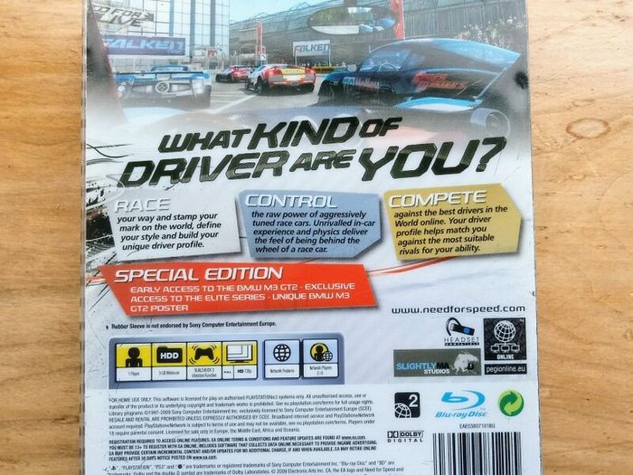 PS3 Need For Speed Shift Special Edition