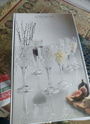 Galway crystal glass