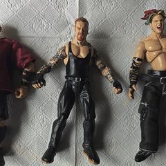 John Cena, Undertaker, Jeff Hardy - WWE FIGURES