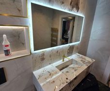 sink made by tiles