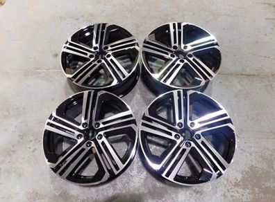 17" Inch R400 Syle Alloy Wheels - Vw Polo - Seat Ibiza - Audi A1 Tt Mk1 - Skoda Fabia 5x100