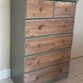 Hand finished chest of drawers. Image 6