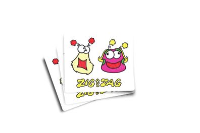 Zig and Zag The Den llustrated Glossy Stickers 3-Pack