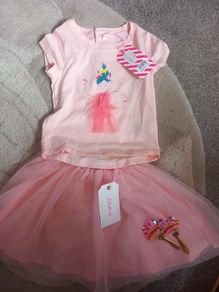 Billibush skirt and top