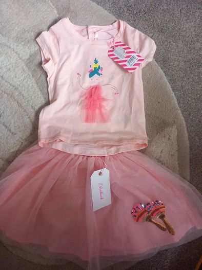 Billibush skirt and top