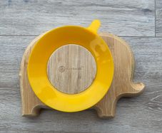 Eco Rascals Bamboo Elephant Suction Plate