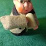 Vintage Paper Mache Toy Man Image 2