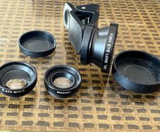 Lenses for a mobile phone