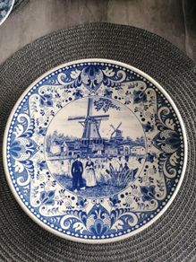 Vintage Goedewaagen Bergmolen Bergmill Plate