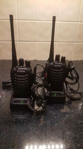 walkie talkies