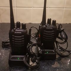 walkie talkies