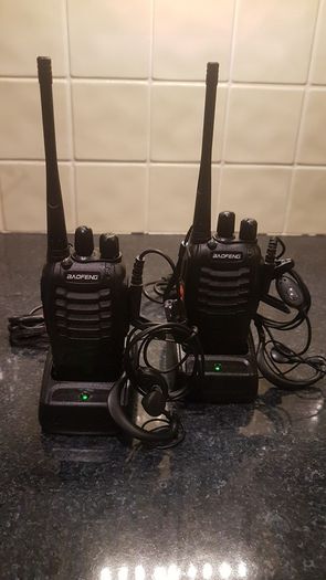 walkie talkies