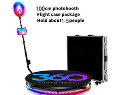 360 Photo/Video Booth 100 cm Platform for 1-5 people