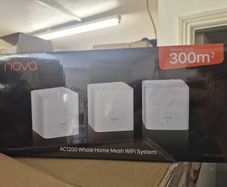 Tenda Nova MW3 AC1200 Whole Home Mesh WiFi System - PPPoE & Bridge Mode Capable (Pack of 3)