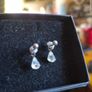 Tiny Vintage Drop Earrings Image 3