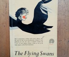 The Flying Swans - Padraic Colum - Vintage Riverrun Paperback Book - Irish Historical Fiction Novel