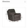 2 Seater and 2-Single Seater Manual Recliners Image 8
