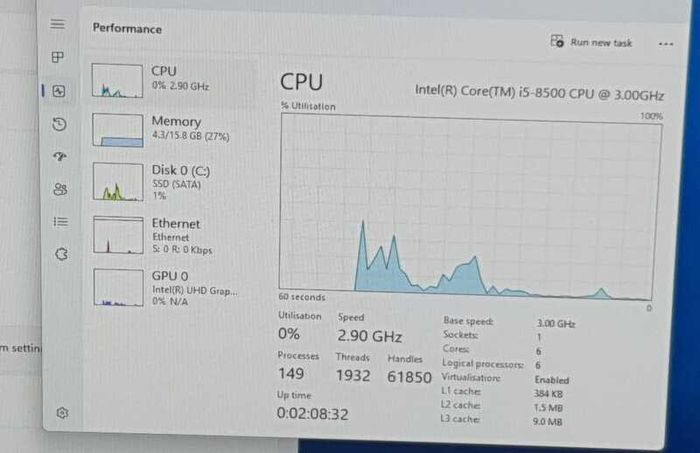 Dell OptiPlex 7060 SFF | Intel Core i5-8500 | 16GB RAM | 256GB  Desktop