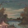 H. Mena? Oil on Panel Image 7