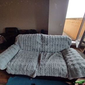 Couch 1 seater + 2 seater + stool for feet