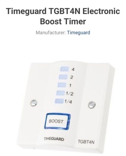 4 hour boost timer