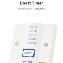 4 hour boost timer
