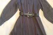 Gallery pleated midi dress