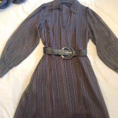 Gallery pleated midi dress