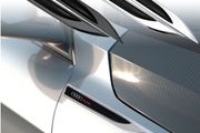 Car Side Fender Knife Stickers Emblem Badge Decals Trim Styling For for Audi A3 A4 A5 A6 A7 A8 S3 S4 Q2 Q3 Q5 Q7