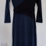 Jaeger Jersey Colour Block Tie Waist Midi Dress Image 6