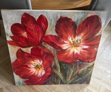 Red Tulip print