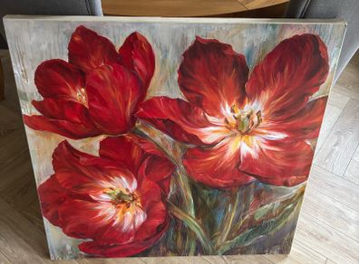 Red Tulip print