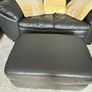 DFS black Leather suite Image 4